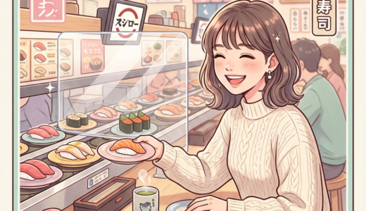 スシロー×スンスン！1人カウンターのコツ＆グッズ入手術【PUI PUI モルカー】