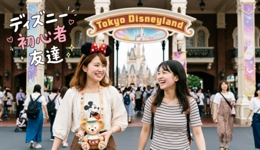 ディズニー初めての友達と行く為の準備！6時半出発は辛い？避けるべきこと